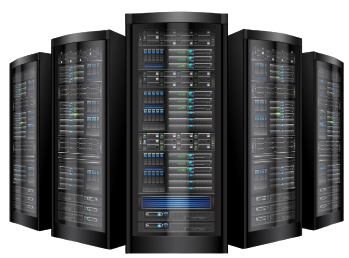 Imagem de servidores de Data Center